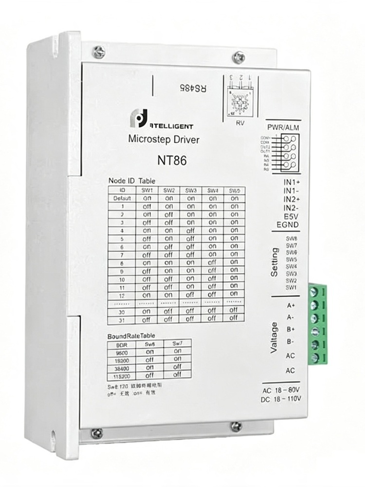 Stepper Motor Nema 34 Closed Loop - 2 Phase Nema 34 NT86 18-80V