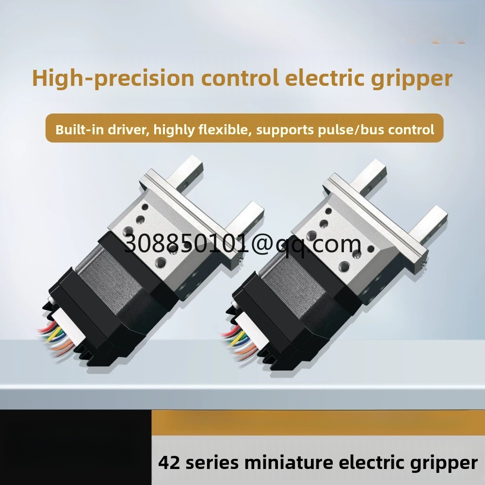 Robot Gripper Electric Parallel - Stepper motor electric gripper mechanical gripper