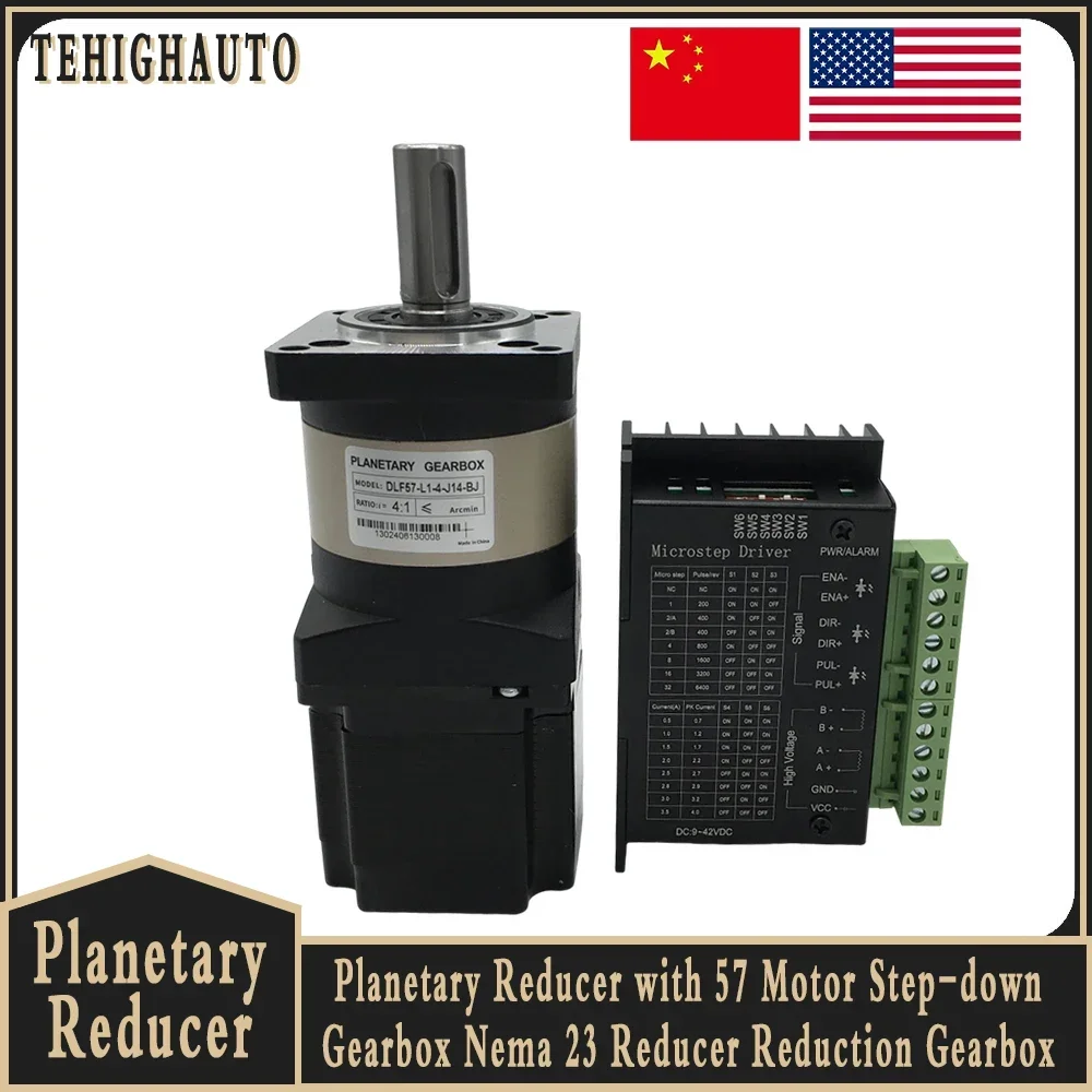 Planetary Gearbox Nema 23 - Planetary Gearbox 57 Motor TB6600 Driver