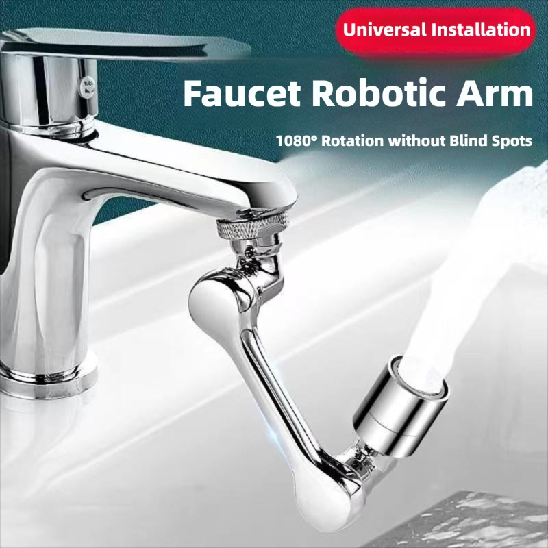 Robot Arm Teach Pendant - Rotatable Multifunctional Extension Faucet Aerator Kitchen