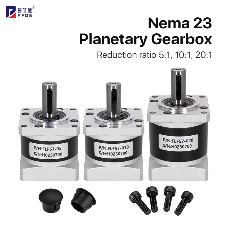 Planetary Gearbox Nema 23 - FLF57-05 Nema 23 Planetary Gearbox Motor