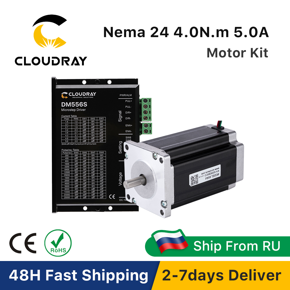 Stepper Motor Nema 34 Closed Loop - Cloudray Nema 24 Stepper Motor Driver