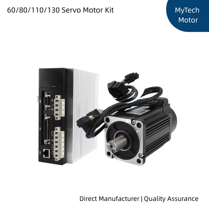 Servo Motor 750W Ac Driver - 40-130 Frame Size 400W 750W AC