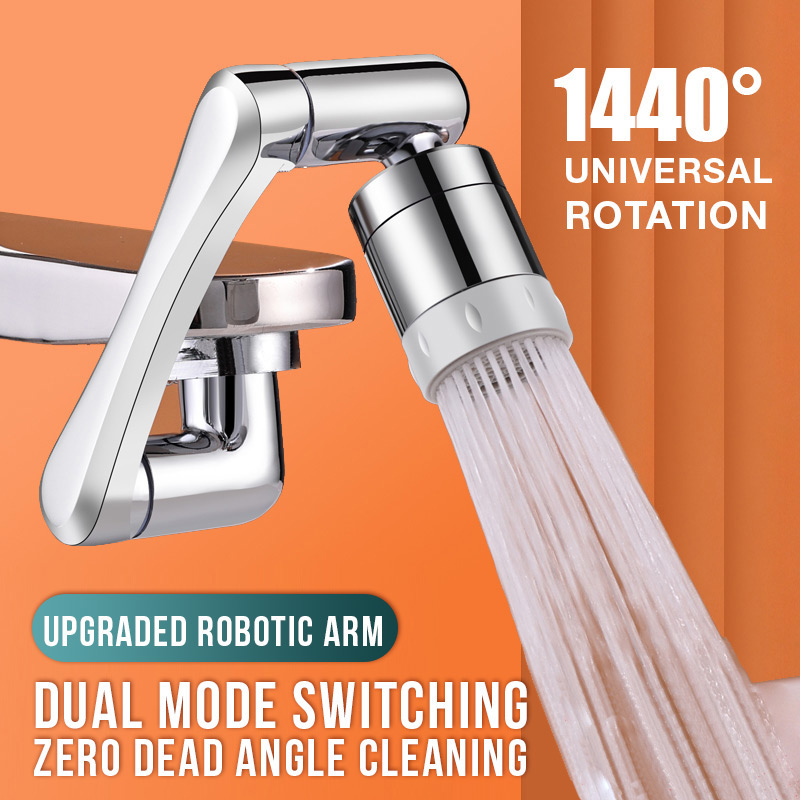 Robot Arm Teach Pendant - Universal 1080° Rotation Faucets Extender Sprayer