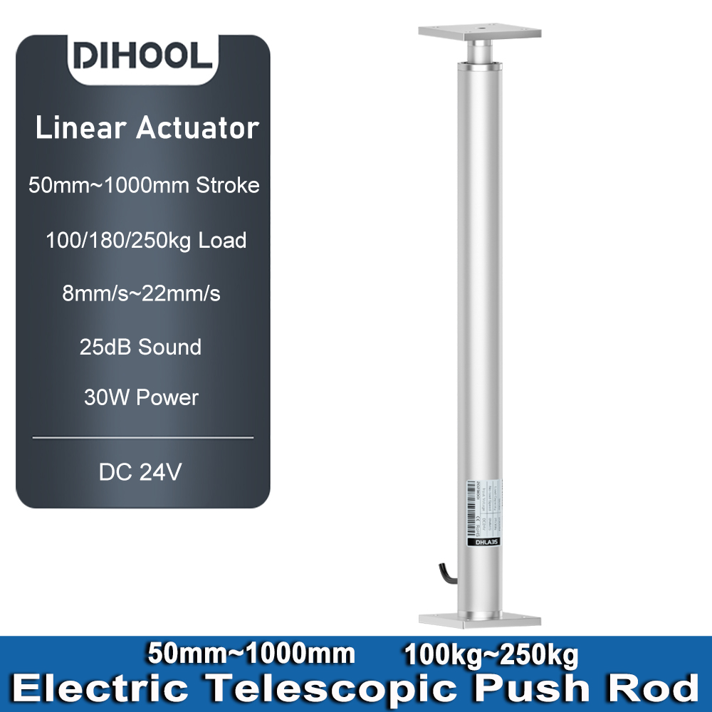 Linear Actuator Electric 1000Mm - 2500N DC24V linear actuator 50MM~1000MM Stroke