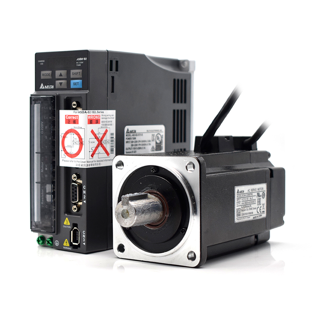Servo Motor 750W Ac Driver - WaveTopSign Delta 750W AC Servo Motor