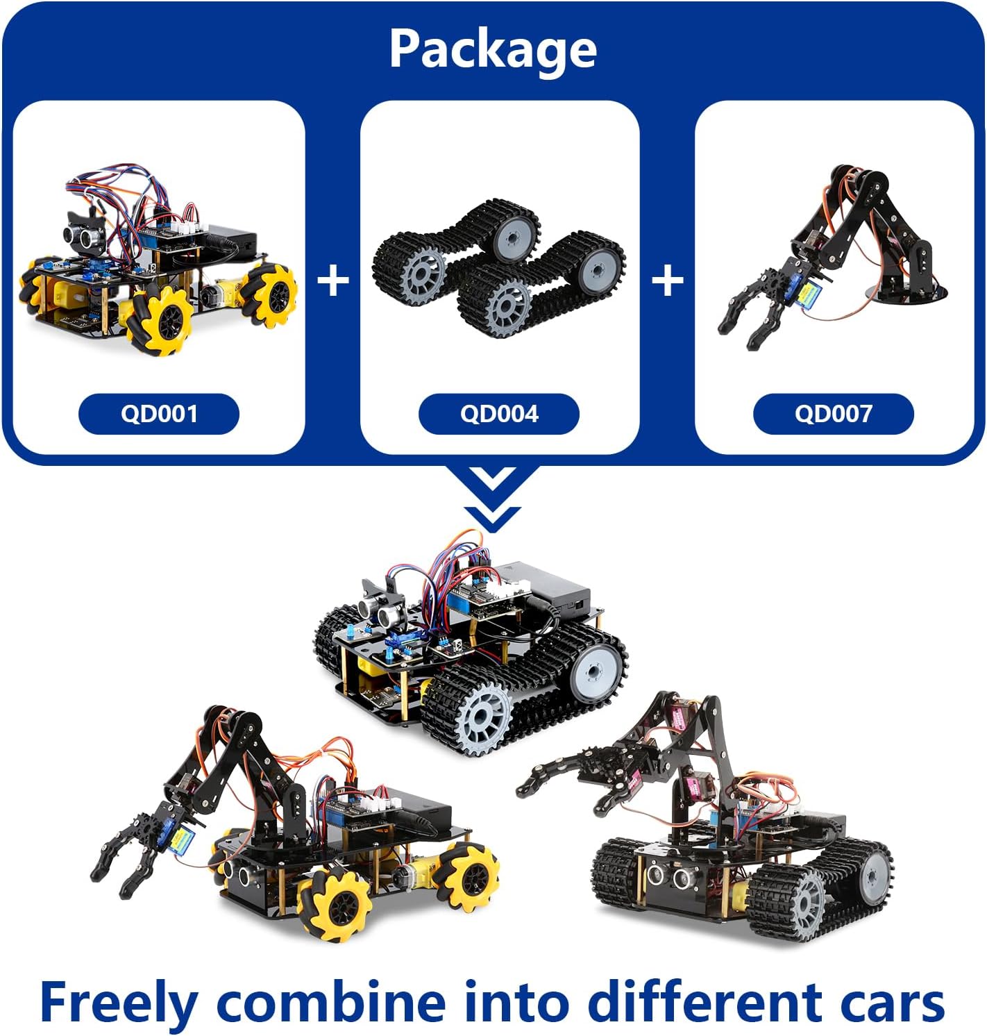 Robotic Arm Kit Arduino - Robotics for Kids Ages 12-16 ACEBOTT