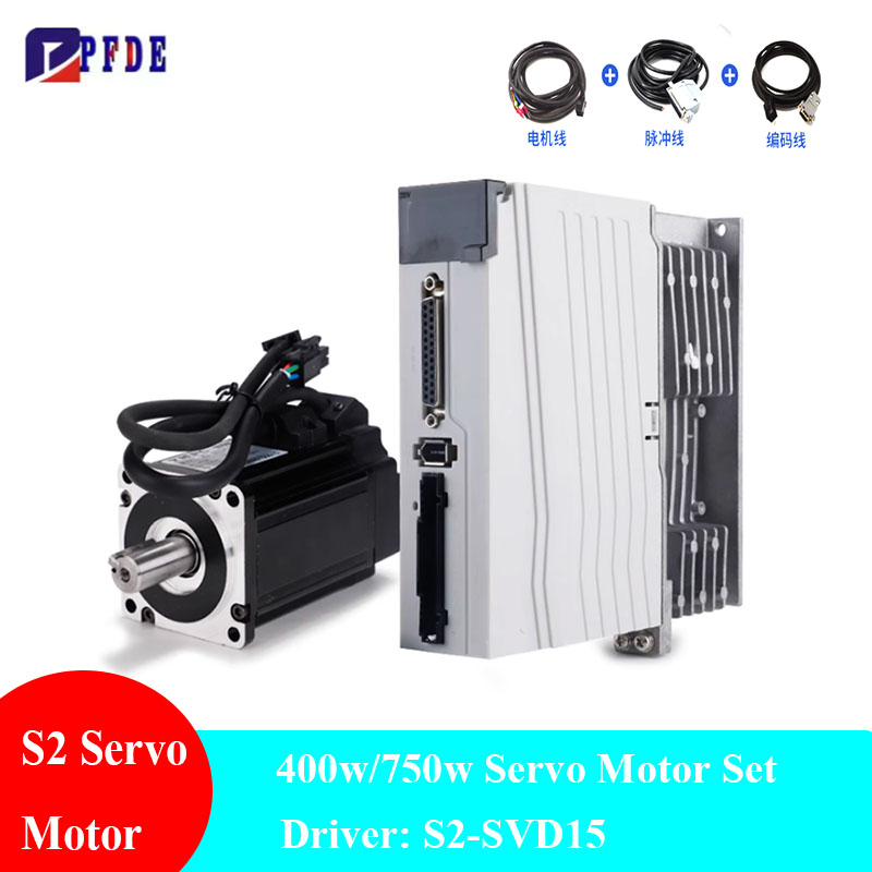 Servo Motor 750W Ac Driver - Magnetic Or Optical Encoder S2-SVD15 Driver