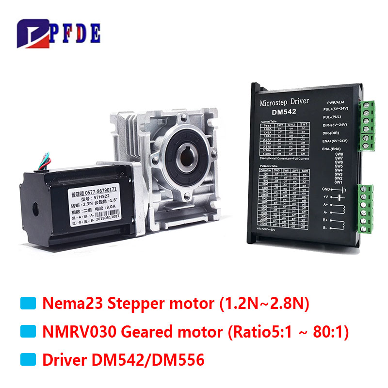 Planetary Gearbox Nema 23 - Nema 23 Motor Worm Gearbox Driver
