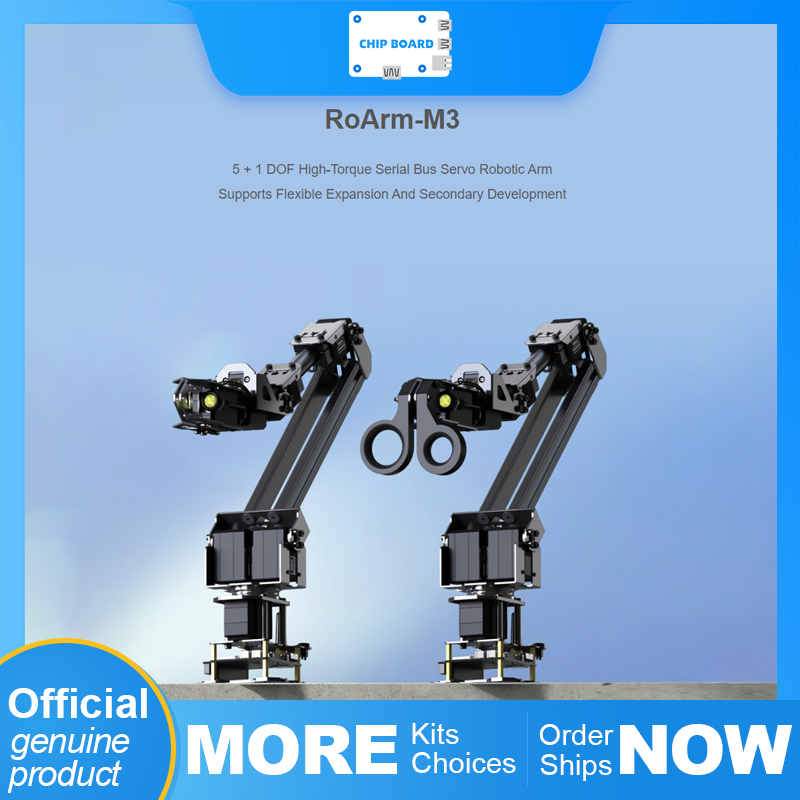 Robot Arm 5 Dof Servo - Waveshare 5 + 1 DOF High-Torque