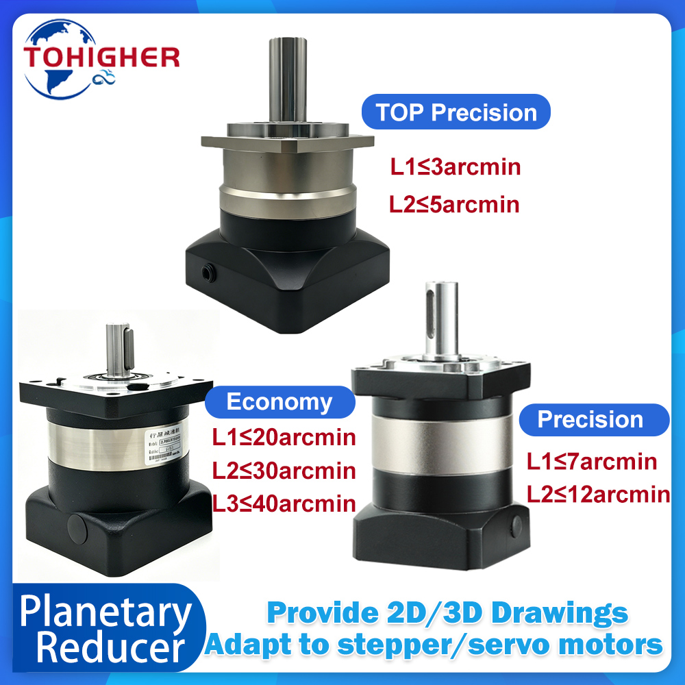 Planetary Gearbox Nema 23 - Planetary Gearbox Reduction Gearbox 6.35/8mm Input