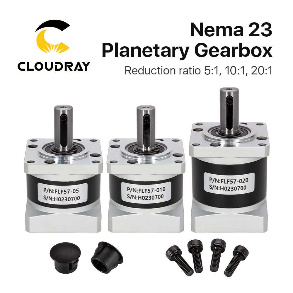 Planetary Gearbox Nema 23 - Cloudray Nema 23 Planetary Gearbox Motor