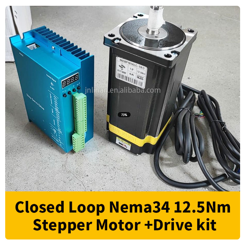 Hybrid Stepper Kit Cnc 4 Axis  - Stepper Motor Nema 34 Closed Loop ulasan dan harga