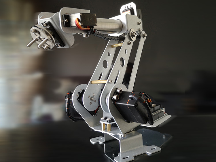 6 Dof Robotic Arm Stainless St - Robotic Arm Kit Arduino ulasan dan harga