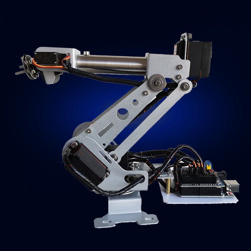 6 Dof Robotic Arm Stainless St - Robotic Arm Kit Arduino ulasan dan harga