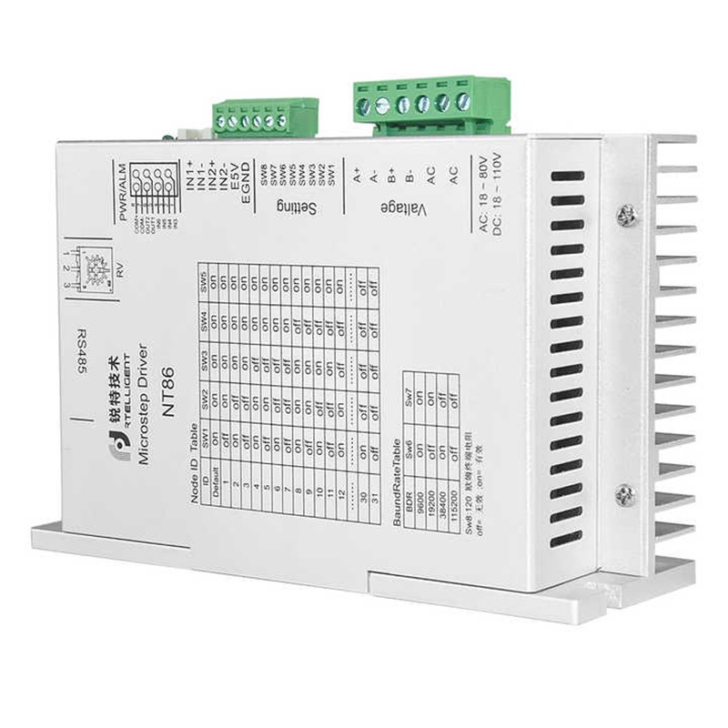 2 Phase Nema 34 NT86 18-80V RS - Stepper Motor Nema 34 Closed Loop ulasan dan harga