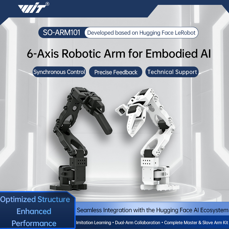 SO-ARM101 Kit (Pro) Low-Cost O - Robotic Arm 6 Axis Desktop ulasan dan harga