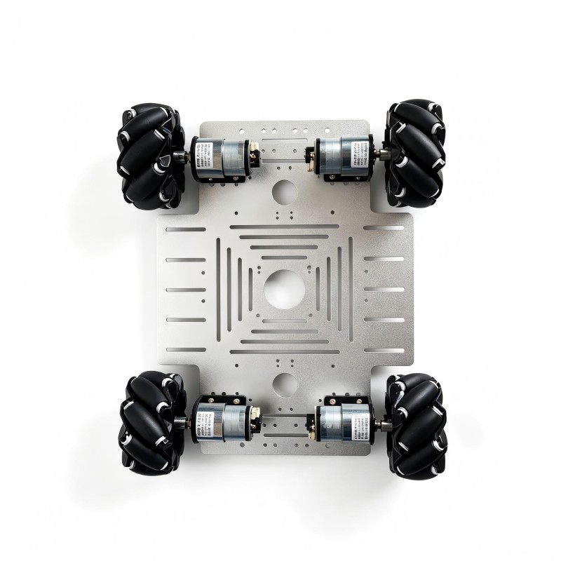 15Kg Load 4WD Mecanum Wheel Ro - Robotic Arm Kit Arduino ulasan dan harga