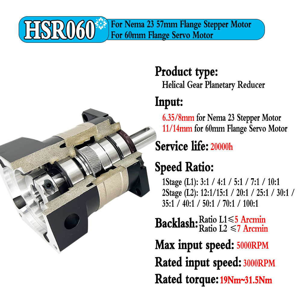 High Precision Planetary Gearb - Planetary Gearbox Nema 23 ulasan dan harga