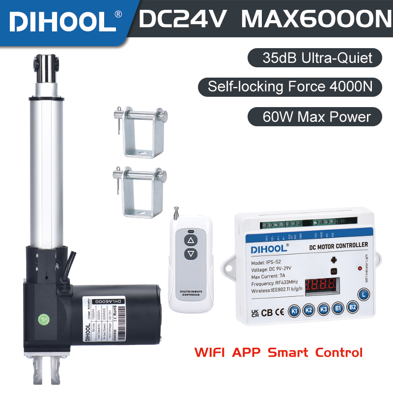 24V 6000N Electric Linear Actu - Linear Actuator Electric 1000Mm ulasan dan harga