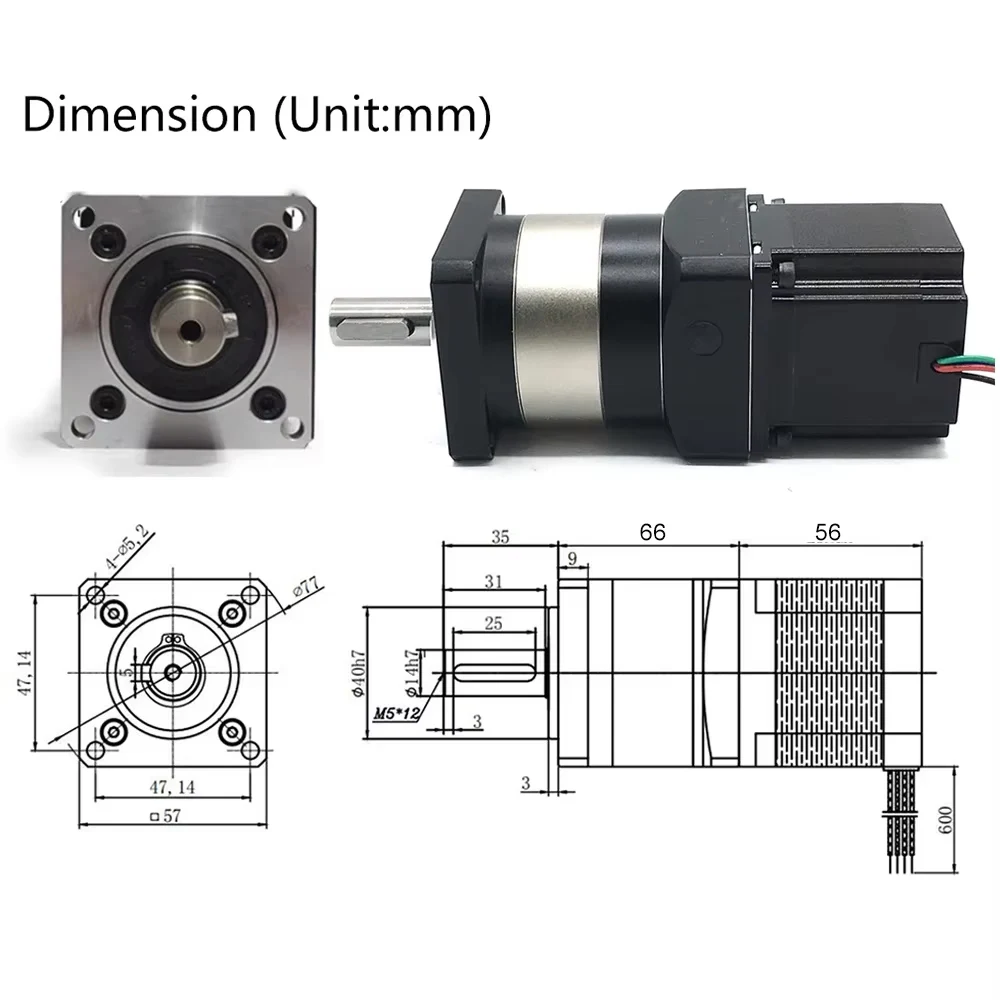 Planetary Reducer Gearbox Prec - Planetary Gearbox Nema 23 ulasan dan harga