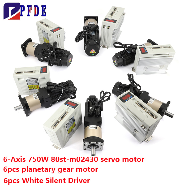 DIY 6DOF-Rotary-Stewart-Motion - Servo Motor 750W Ac Driver ulasan dan harga