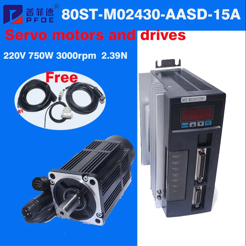 AASD-15A Driver 80ST-M02430 AC - Servo Motor 750W Ac Driver ulasan dan harga