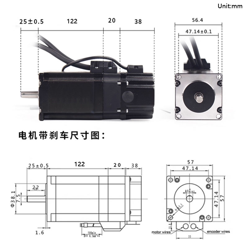 NEMA23 Closed Loop Stepper Mot - Stepper Motor Nema 34 Closed Loop ulasan dan harga