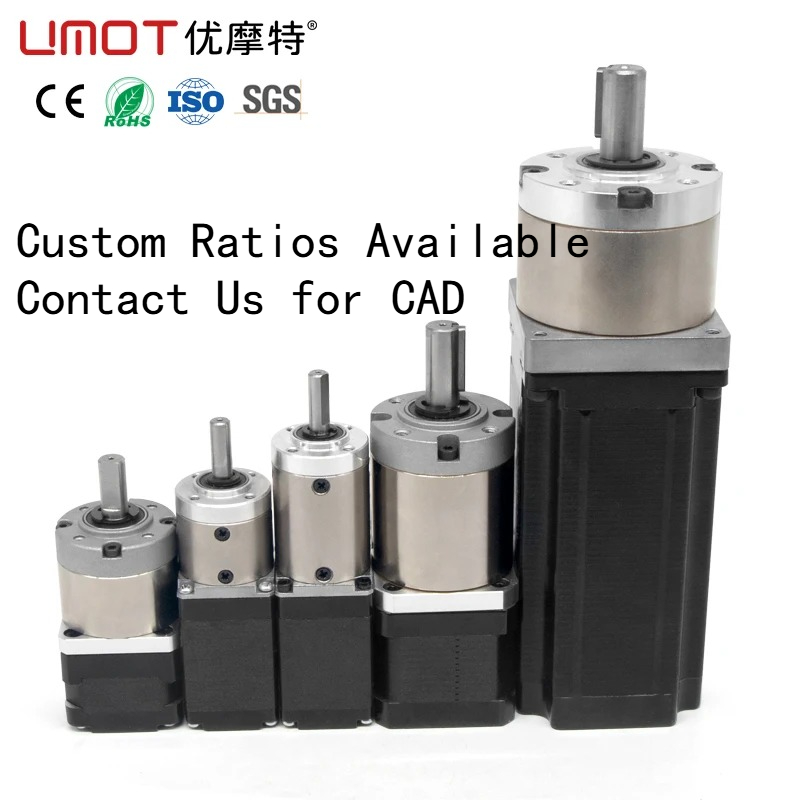 UMOT Mrico Hybrid 57/60mm 1.8d - Planetary Gearbox Nema 23 ulasan dan harga