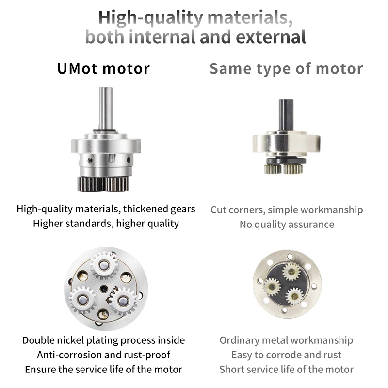 UMOT Mrico Hybrid 57/60mm 1.8d - Planetary Gearbox Nema 23 ulasan dan harga