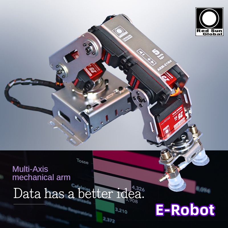 5 DOF Robot Arm Industrial Rob - Robot Arm 5 Dof Servo ulasan dan harga