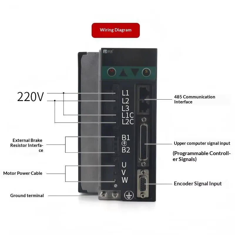 60 80 110 130 AC Servo Motor K - Servo Motor 750W Ac Driver ulasan dan harga