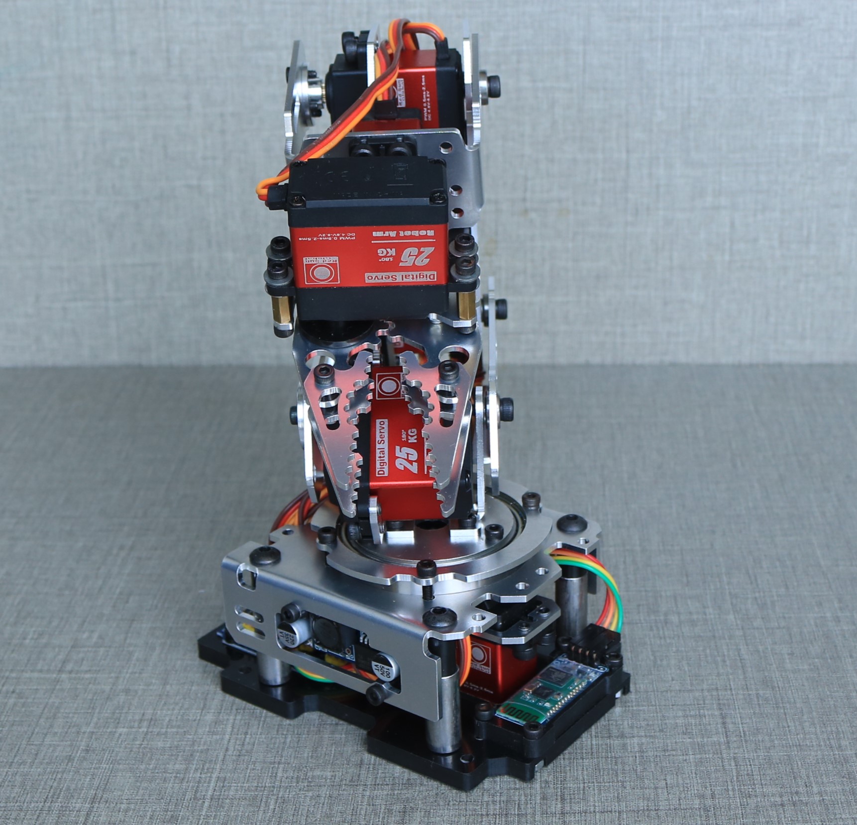 6 Axis Metal Robotic Arm Mobil - Robotic Arm Kit Arduino ulasan dan harga