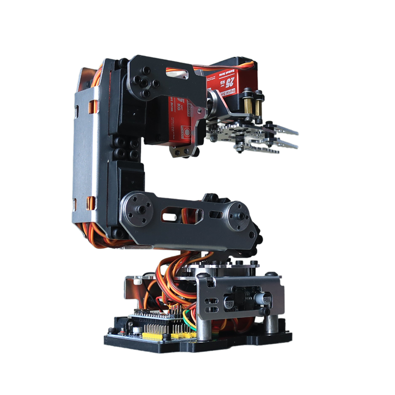 6 Axis Metal Robotic Arm Mobil - Robotic Arm Kit Arduino ulasan dan harga