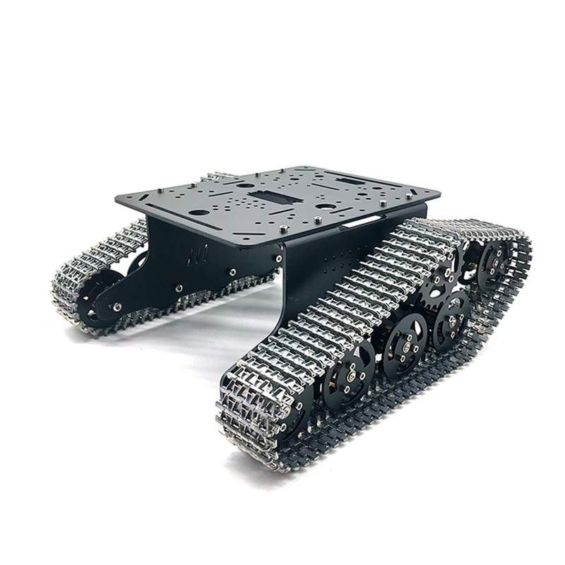 Metal 2WD Tank Chassis with Pl - Robotic Arm Kit Arduino ulasan dan harga