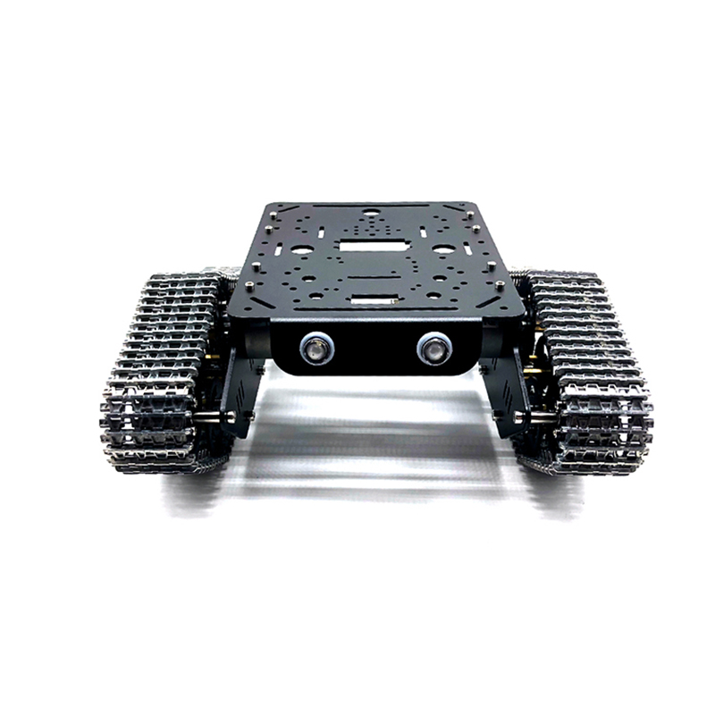 Metal 2WD Tank Chassis with Pl - Robotic Arm Kit Arduino ulasan dan harga