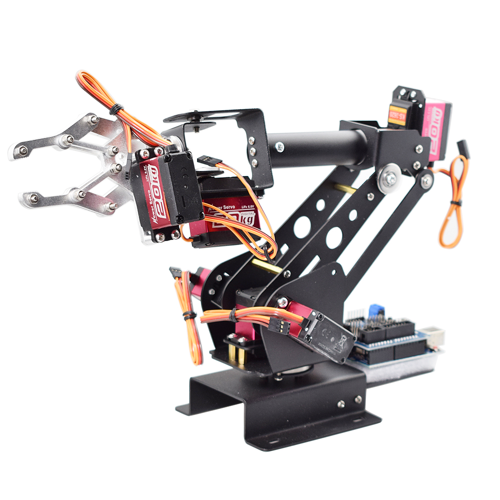 Ps2 Control 6 DOF Robotic Arm  - Robotic Arm Kit Arduino ulasan dan harga