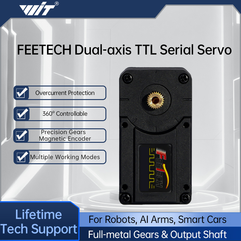 Feetech STS3215 Servo 7.4V 12V - Robotic Arm 6 Axis Desktop ulasan dan harga