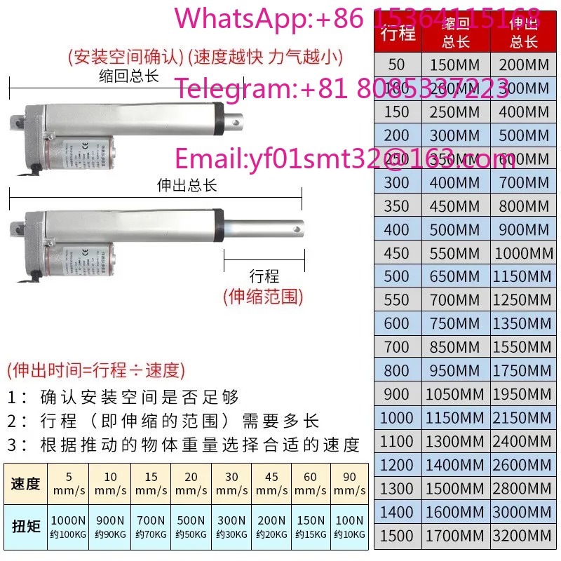 12V DC High Thrust Linear Actu - Linear Actuator Electric 1000Mm ulasan dan harga