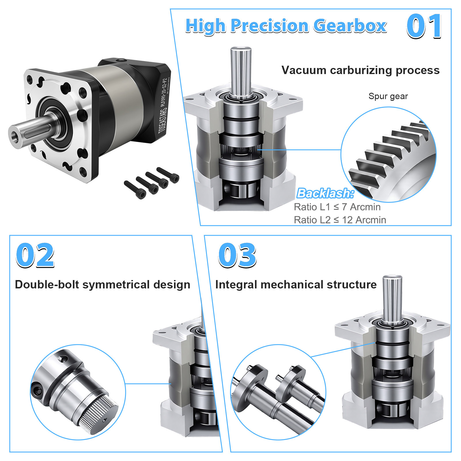Nema17 Nema23 Nema34 Planetary - Planetary Gearbox Nema 23 ulasan dan harga