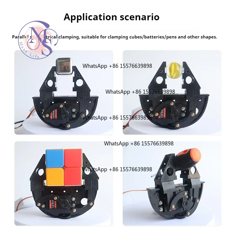 Electric Parallel Servo Grippe - Robot Gripper Electric Parallel ulasan dan harga