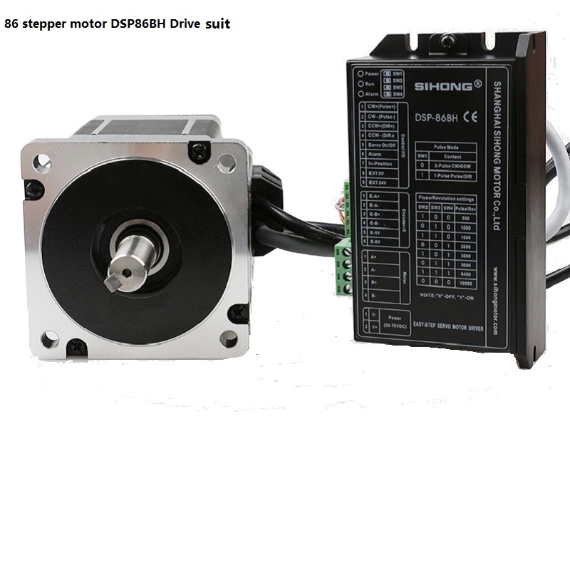 DSP86BH Nema34 1.8 Degree Hybr - Stepper Motor Nema 34 Closed Loop ulasan dan harga
