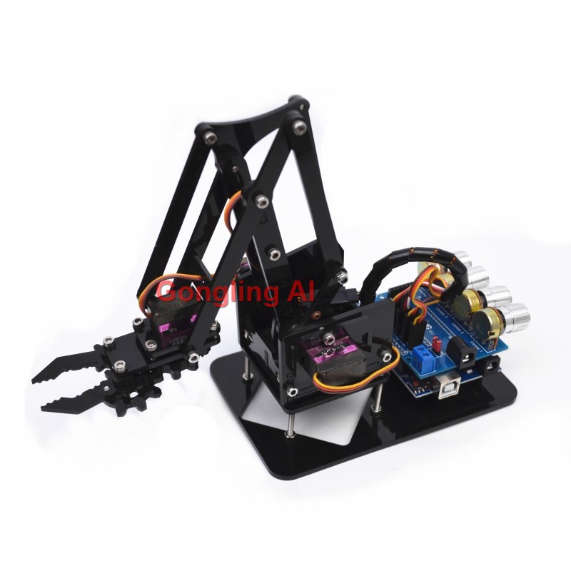 STEM 4 DOF Robot Arm Servo SG9 - Robotic Arm Kit Arduino ulasan dan harga