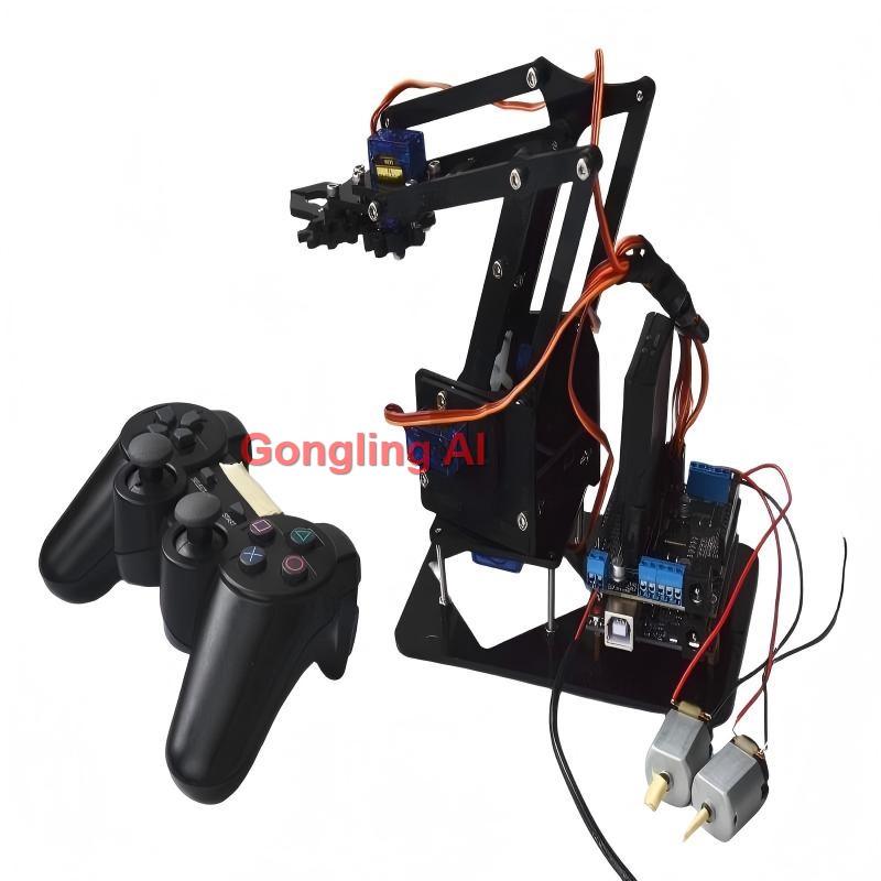 STEM 4 DOF Robot Arm Servo SG9 - Robotic Arm Kit Arduino ulasan dan harga