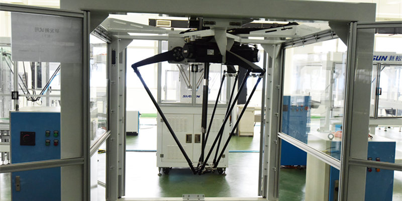Parallel Delta Robot with Dire - Robot Gripper Electric Parallel ulasan dan harga