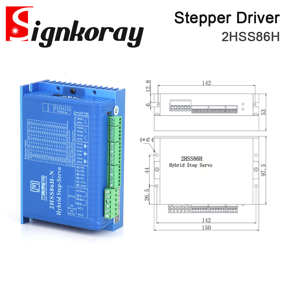 SignkoRay JMC 2Phase 24-75VAC  - Stepper Motor Nema 34 Closed Loop ulasan dan harga