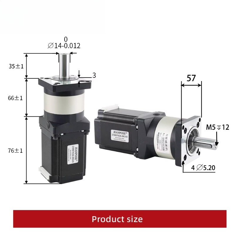 23HS7628‑HG Nema23 Stepper Mot - Planetary Gearbox Nema 23 ulasan dan harga