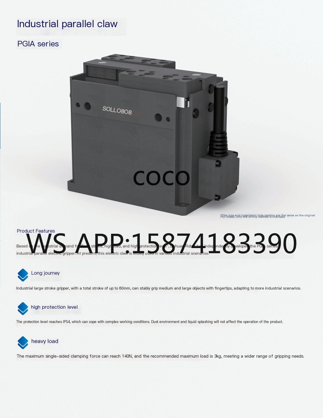 Industrial Ultra Thin Parallel - Robot Gripper Electric Parallel ulasan dan harga