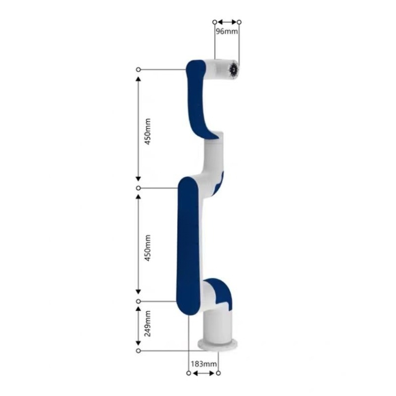Small industrial-grade 6-axis  - Robotic Arm 6 Axis Desktop ulasan dan harga
