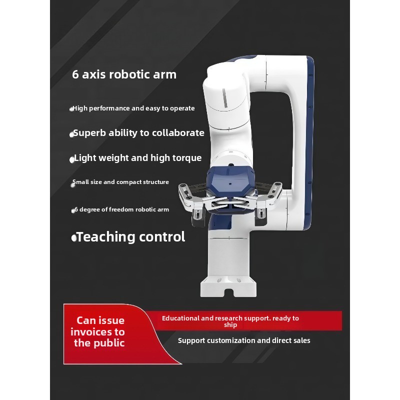 Small industrial-grade 6-axis  - Robotic Arm 6 Axis Desktop ulasan dan harga